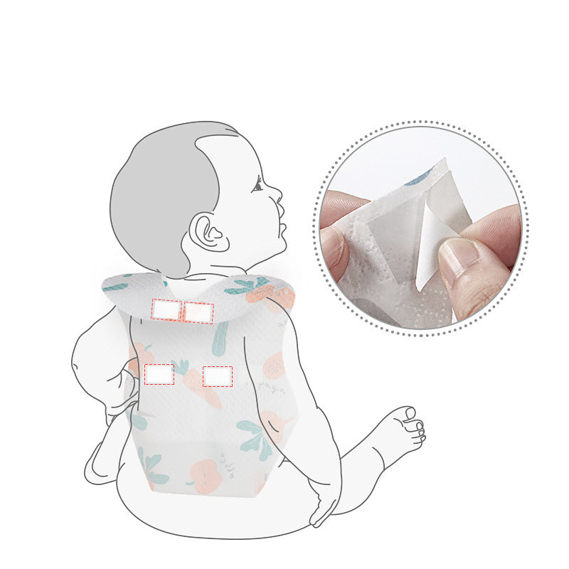 Discover the Convenience of Disposable Bib Baby Saliva Towels