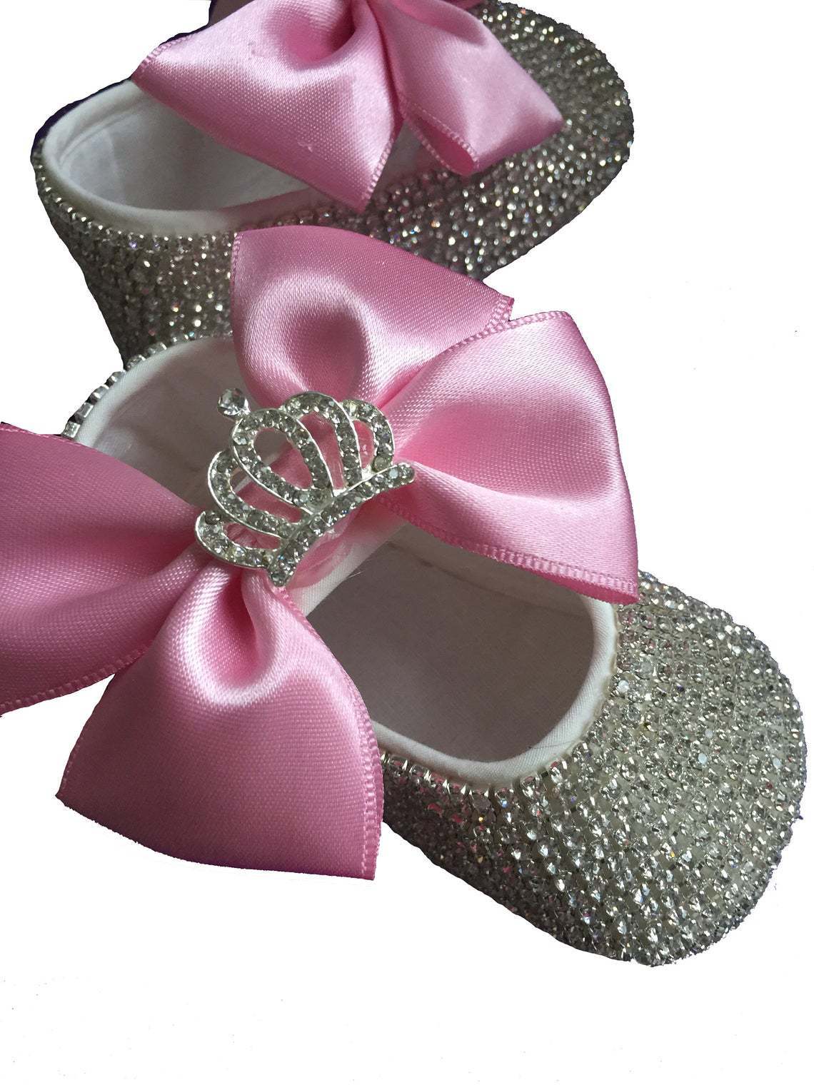 Newborn Baby Rhinestone Shoes