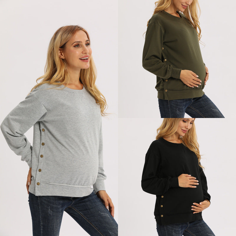 Maternity Clothing Loose Sweater