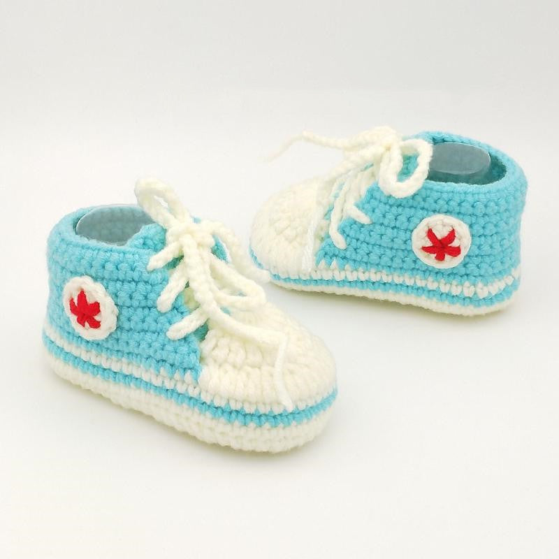 Hand-knitted Baby Infant Bootees