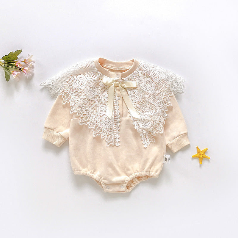 Baby triangle romper