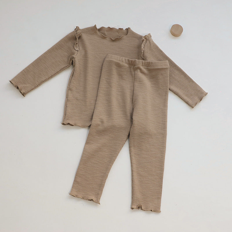 Baby Jumpsuit Home Clothes Two-piece Set