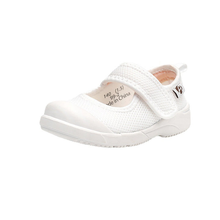 White Baby Shoes