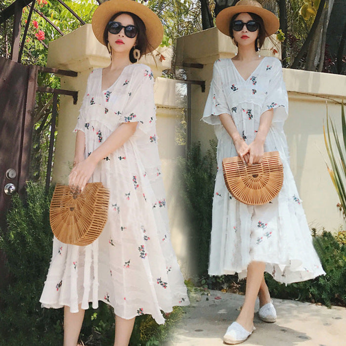 Summer Fashion Maternity Dress