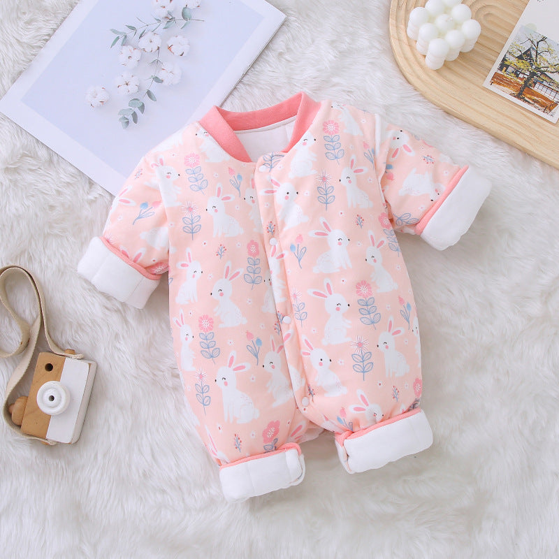 Baby Thick Cotton Jumpsuit