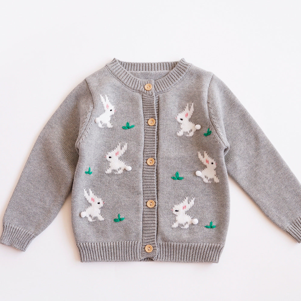 Autumn Baby Knitted Cardigan Clothes