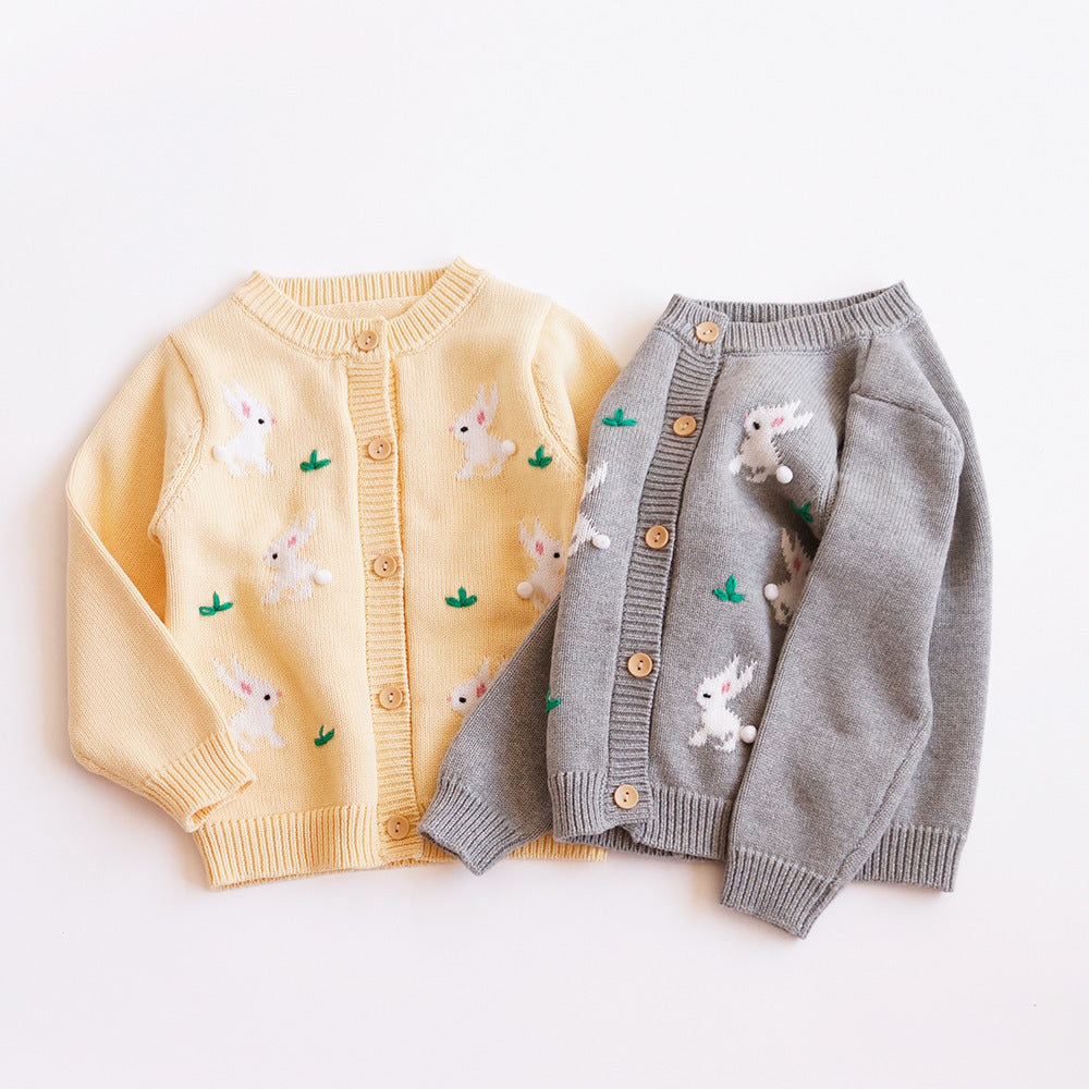 Autumn Baby Knitted Cardigan Clothes