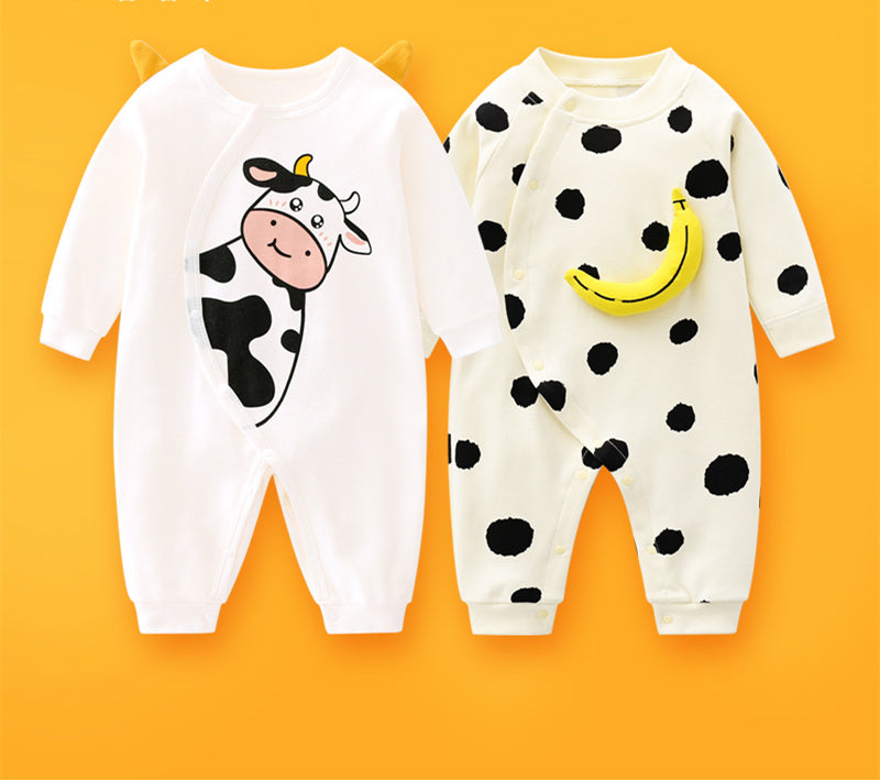 2-piece Newborn Baby Summer Romper