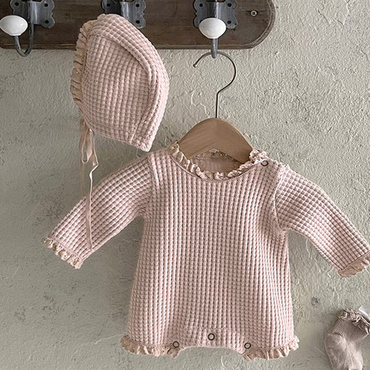 Baby Waffle Onesie For Babies