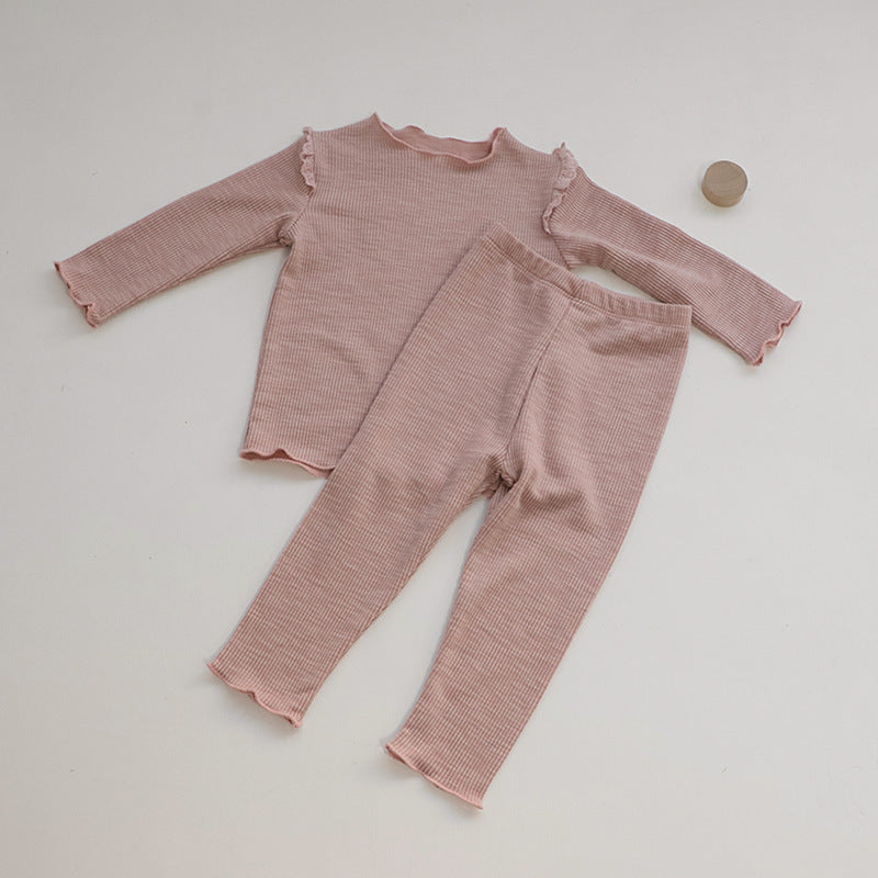 Baby Jumpsuit Home Clothes Two-piece Set