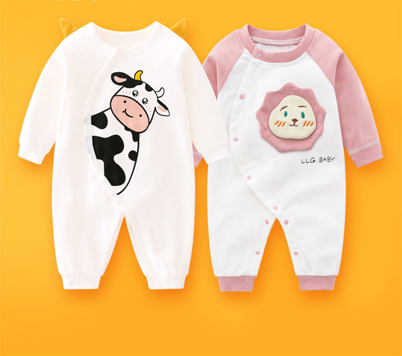 2-piece Newborn Baby Summer Romper