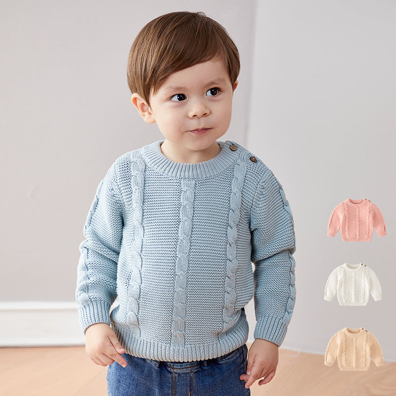Baby sweater spring and autumn clothing