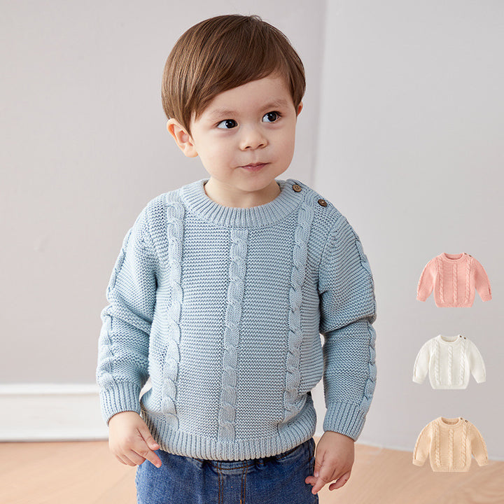 Baby sweater spring and autumn clothing