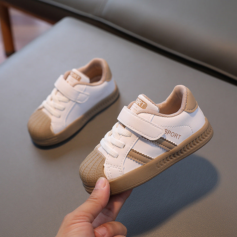 New Infant Shell Toe Board Shoes