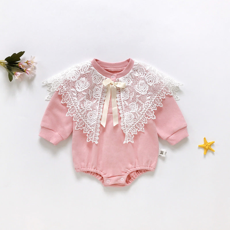Baby triangle romper