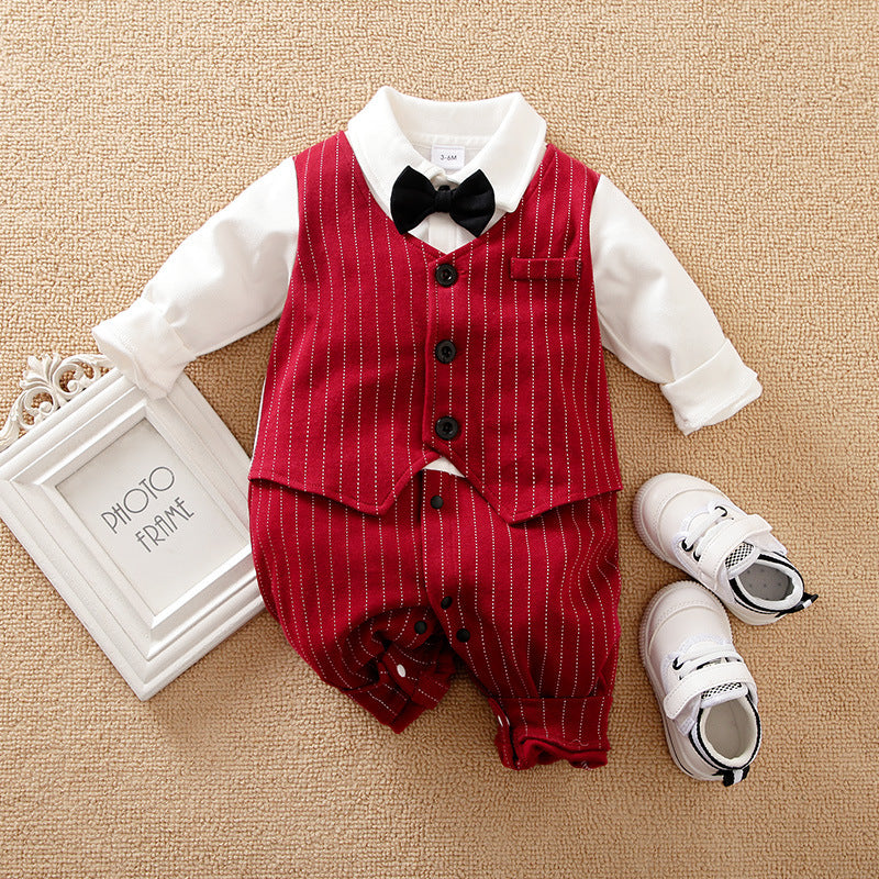 Baby Autumn Clothing Baby Boy Rompers