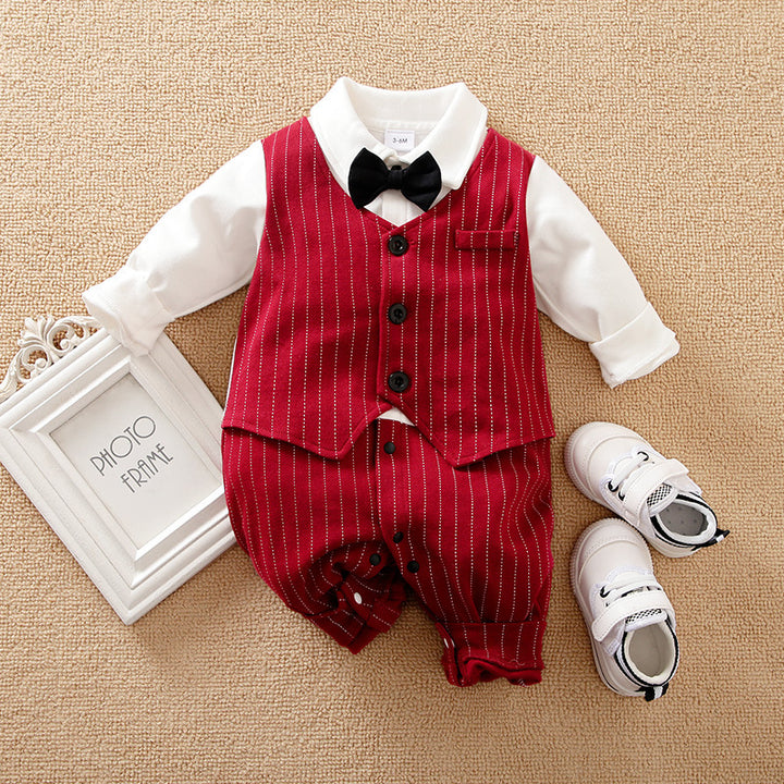 Baby Autumn Clothing Baby Boy Rompers