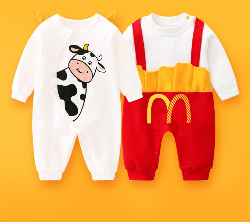 2-piece Newborn Baby Summer Romper