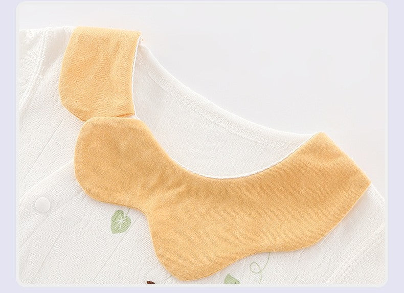 Cotton Boneless Baby Bib Onesie