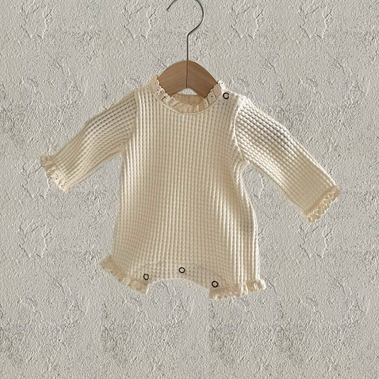 Baby Waffle Onesie For Babies