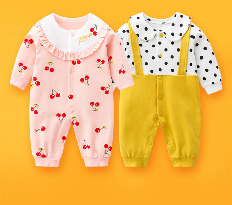 2-piece Newborn Baby Summer Romper