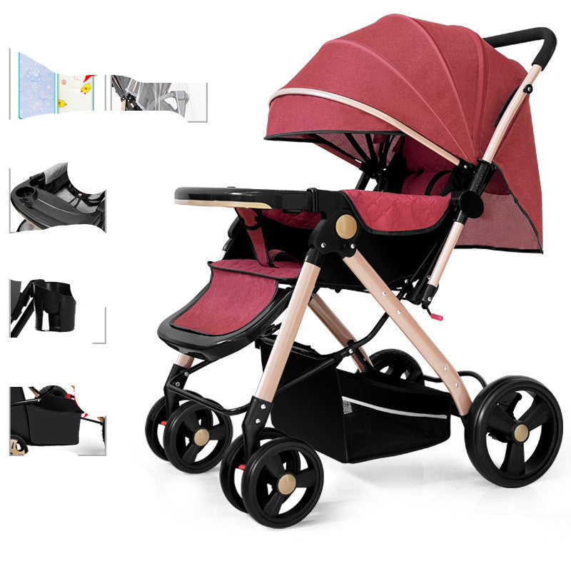 Portable Comfortable Baby Strollers