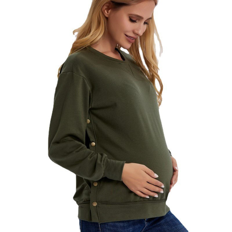 Maternity Clothing Loose Sweater