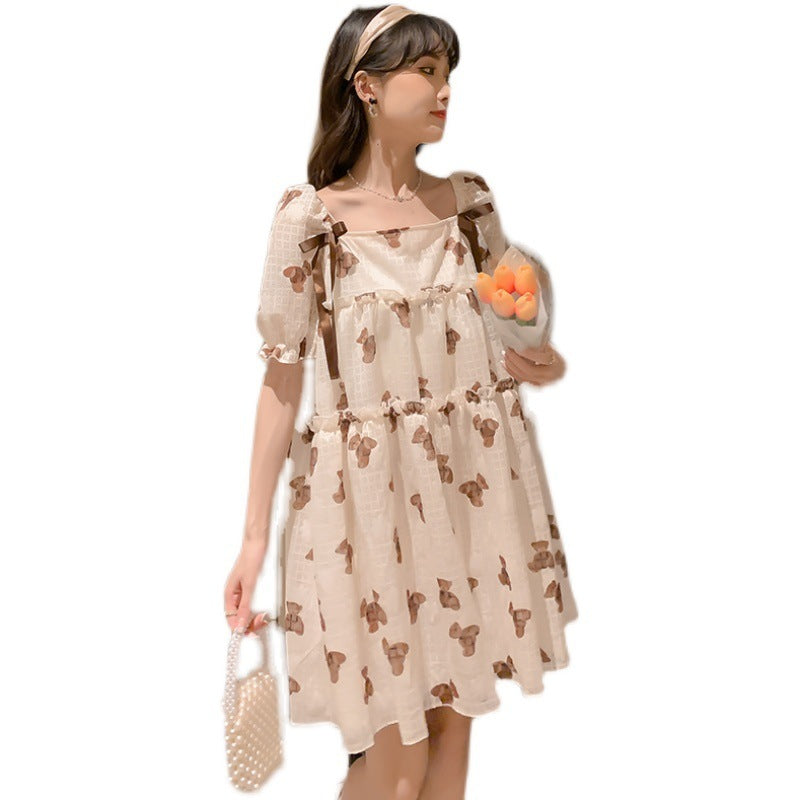 Mid-length Maternity Dress