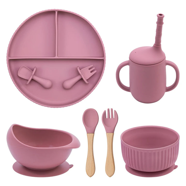 Baby Silicone Cookware Feeding Set