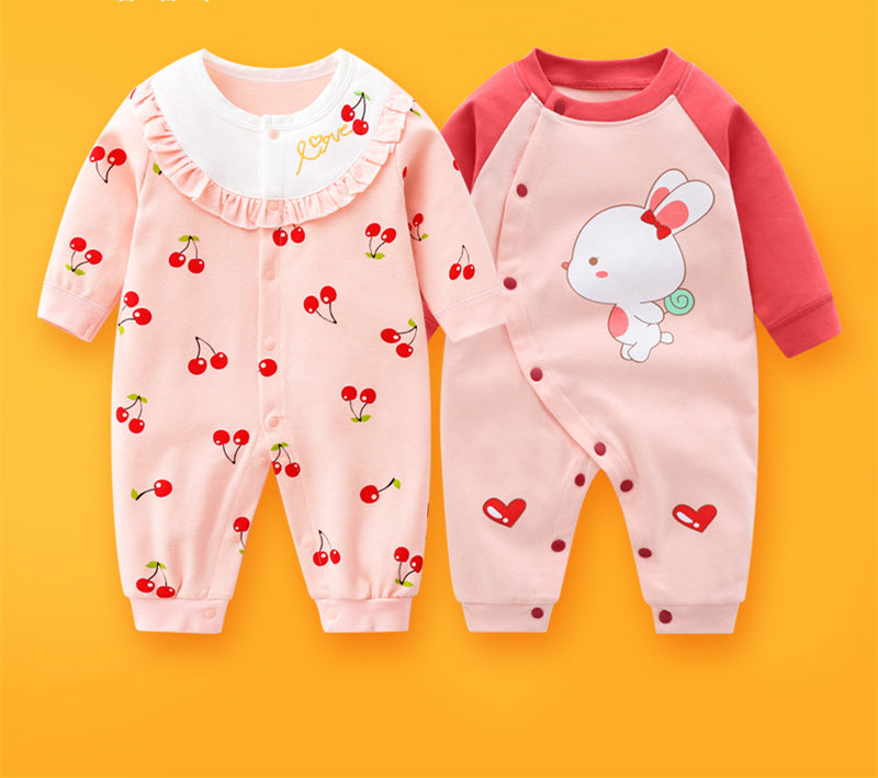 2-piece Newborn Baby Summer Romper