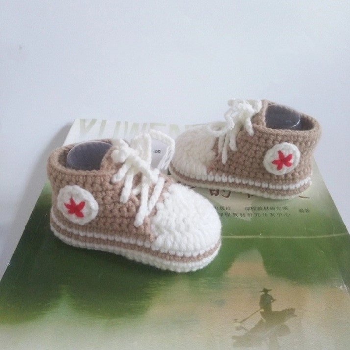 Hand-knitted Baby Infant Bootees