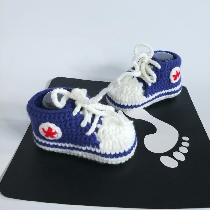 Hand-knitted Baby Infant Bootees