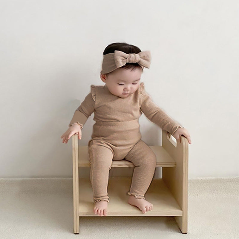 Baby Jumpsuit Home Clothes Two-piece Set