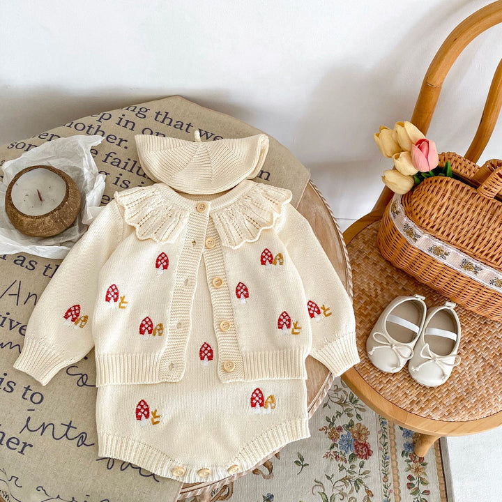 Autumn Clothing Infants Baby Knitting Suit
