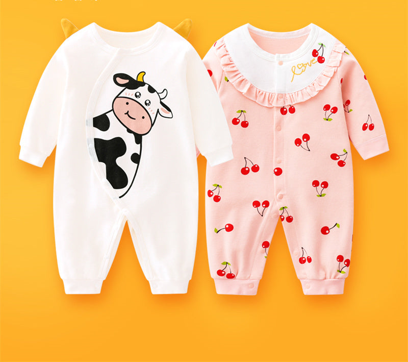 2-piece Newborn Baby Summer Romper