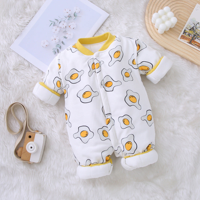 Baby Thick Cotton Jumpsuit