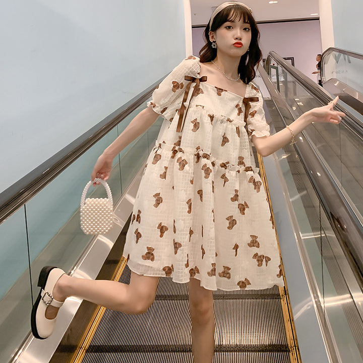 Mid-length Maternity Dress